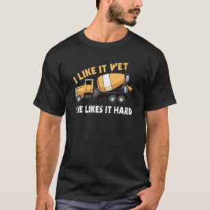 T-shirt J'Aime Qu'Elle Aime Ça Mélange Dur Béton