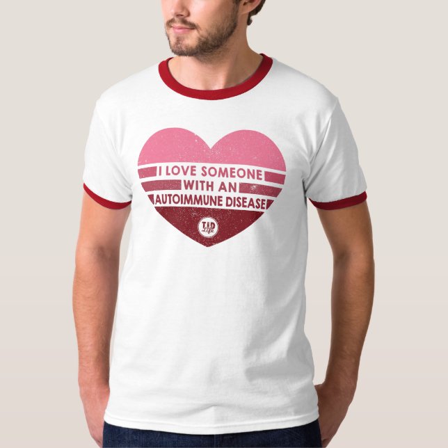 T-shirt J'Aime Quelqu'Un [Autoimmune] (Devant)