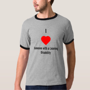 T-shirt J'aime quelqu'un avec des difficultés scolaires