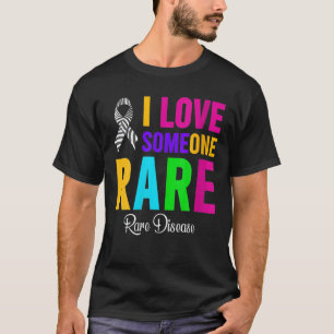 T-shirt J'aime quelqu'un Maladie rare - Maladie rare Jour