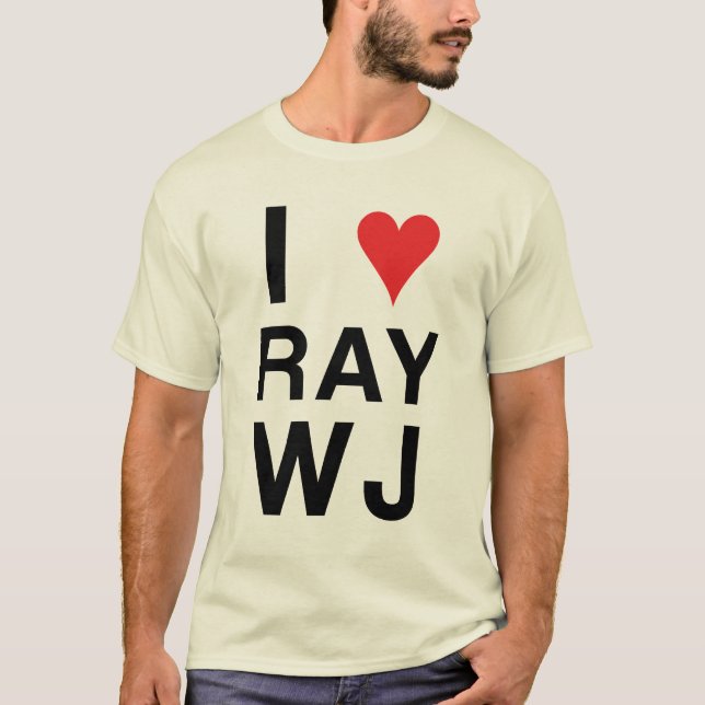 T-shirt J'aime RayWJ (Devant)