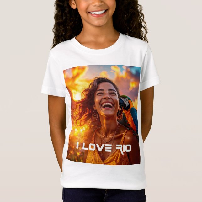 T-Shirt J'AIME RIO (Devant)