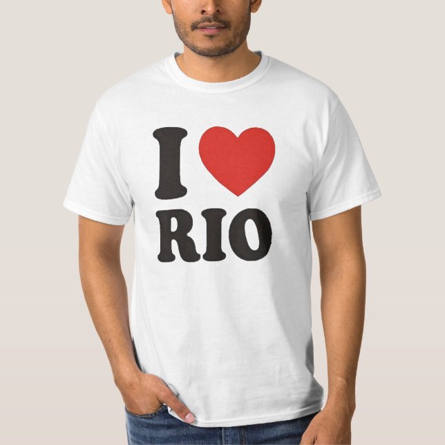 T-SHIRT J'AIME RIO (Devant)