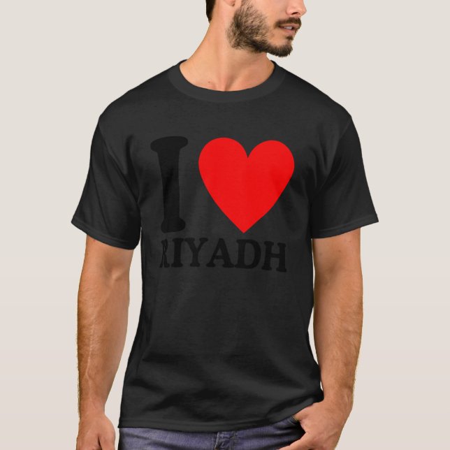 T-shirt J'aime Riyad - J'adore Riyad (Devant)