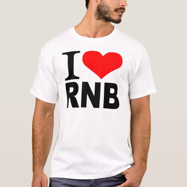 T-shirt J'aime RnB (Devant)
