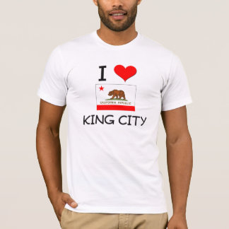 T-shirt J'aime ROI CITY la Californie