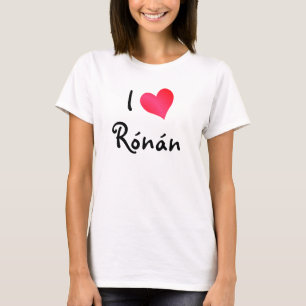 T-shirt J'aime Ronan