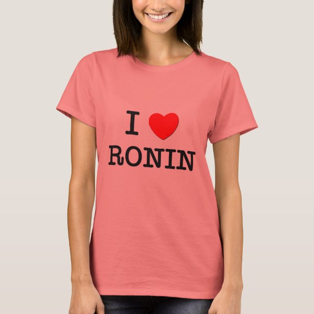 T-shirt J'aime Ronin (Devant)