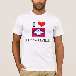 T-shirt J'aime RUSSELLVILLE Arkansas