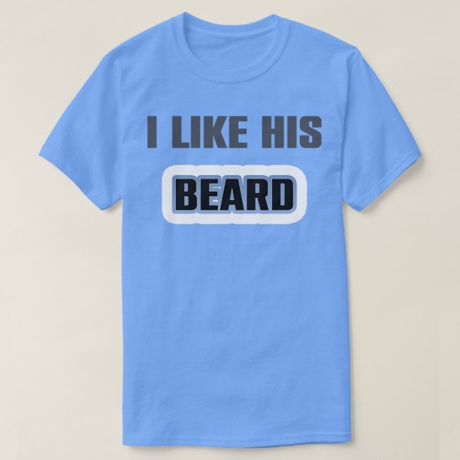 T-shirt J'Aime Sa Barbe 33 (Design devant)