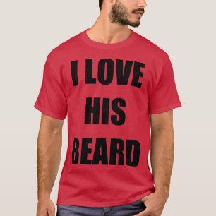 T-shirt J'Aime Sa Barbe Drôle Idée Cadeau Drôle