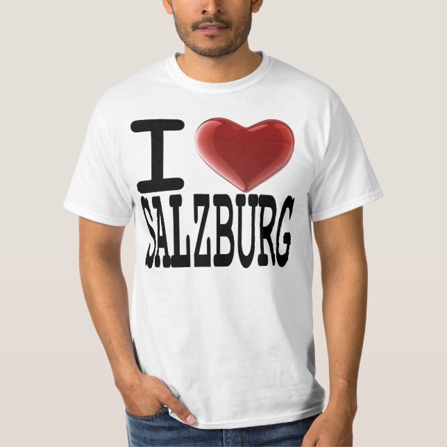 T-shirt J'aime SALZBURG (Devant)
