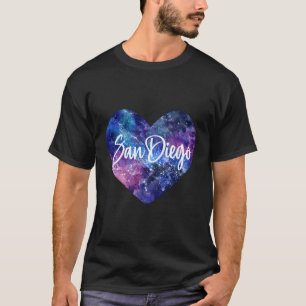 T-shirt J'Aime San Diego California Pour