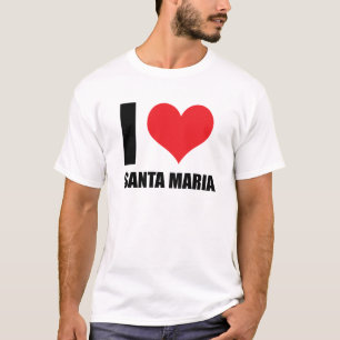 T-shirt J'aime Santa Maria