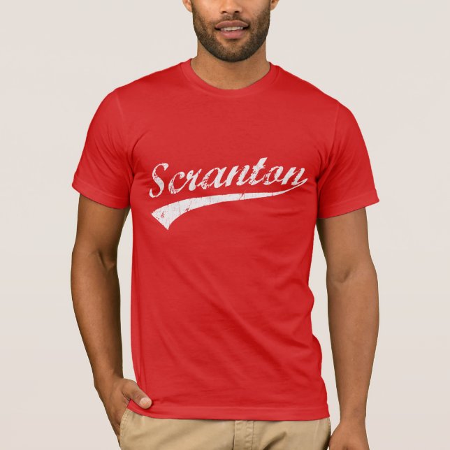 T-shirt J'aime Scranton Pennsylvanie (Devant)