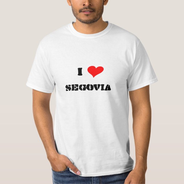 T-shirt J'aime Ségovie (Devant)