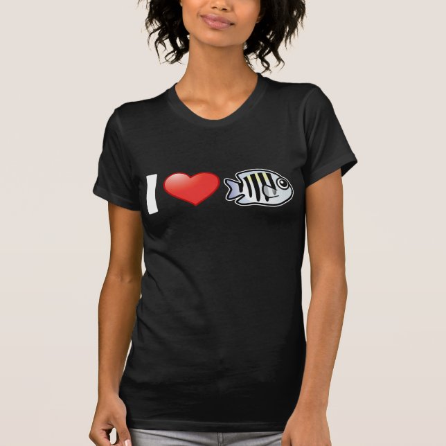 T-shirt J'aime sergent-major (Devant)