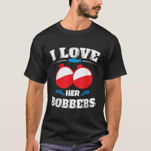 T-shirt J'Aime Ses Bobbers Chemise Drôle Pêche Corresponda