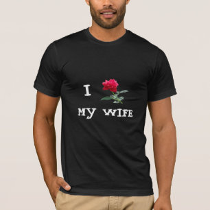 T-shirt J'aime (s'est levé) mon épouse