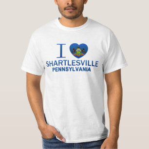 T-shirt J'aime Shartlesville, PA