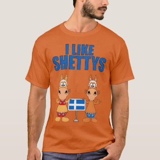 T-shirt J'Aime Shettys Horses Pferde Reiten Pferd Horse fa
