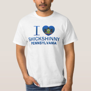 T-shirt J'aime Shickshinny, PA