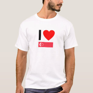 T-shirt j'aime singapour