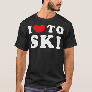 T-shirt J'Aime Skier J'Aime Skier