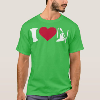 T-shirt J'aime slalom canoë 3