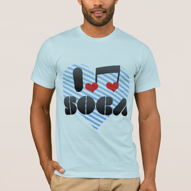 T-shirt J'aime Soca (Devant)