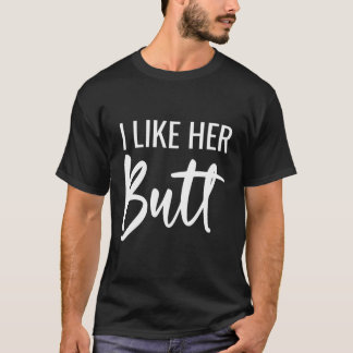 T-shirt J'Aime Son Beurre J'Aime Ses Couples À Corresponda