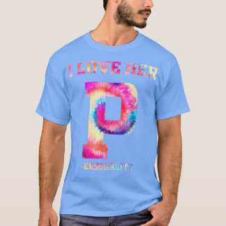 T-shirt j'aime son dévouement je l'aime elle sa personnali