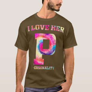 T-shirt j'aime son dévouement je l'aime pour sa personnali