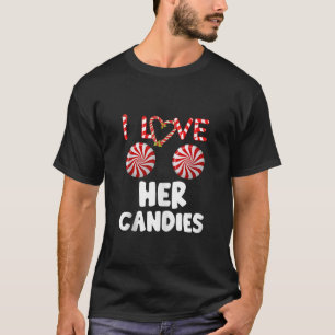 T-shirt J'Aime Son Sucre de canne J'Aime Ses Candies Match