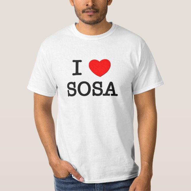 T-shirt J'aime Sosa (Devant)