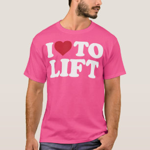 T-shirt J'Aime Soulever - J'Ai Le Coeur De Soulever Pour P