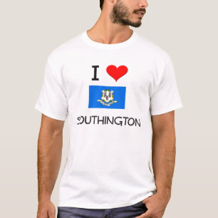 T-shirt J'aime Southington le Connecticut