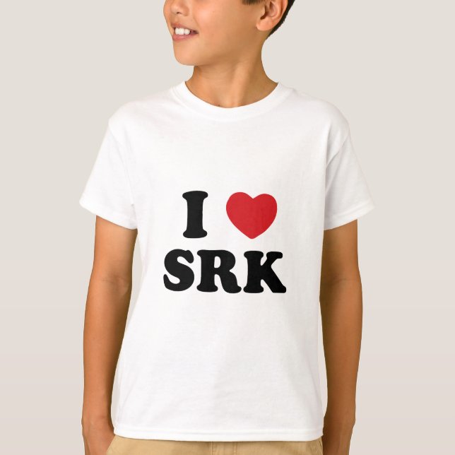 T-shirt J'aime SRK (Devant)
