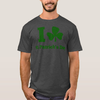 T-shirt J'AIME ST PATRICK DAY green