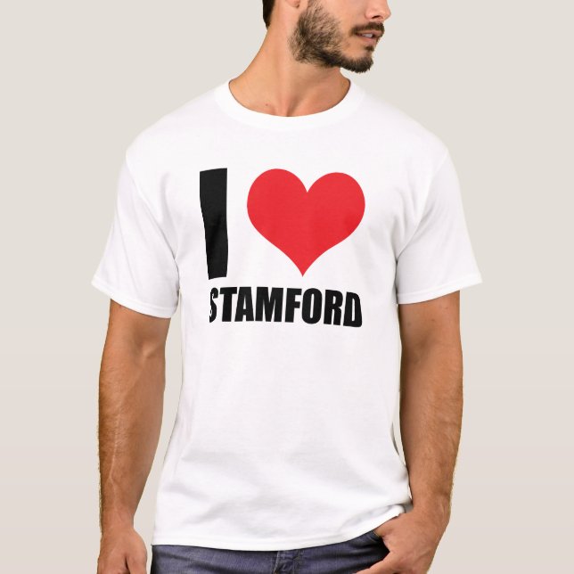 T-shirt J'aime Stamford (Devant)