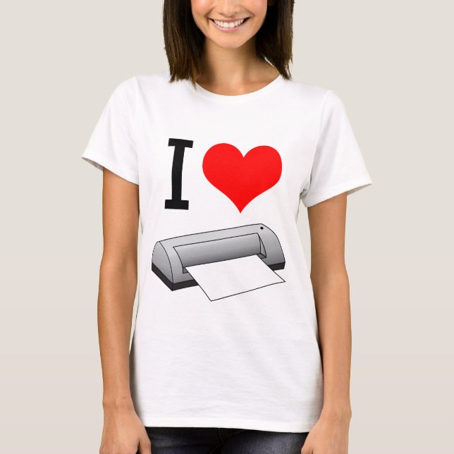 T-shirt J'aime stratifier (Devant)