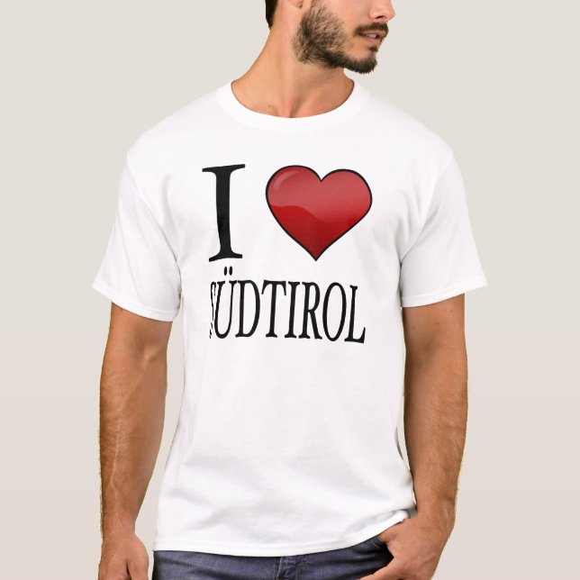 T-shirt J'aime Südtirol (Devant)
