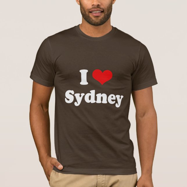 T-SHIRT J'AIME SYDNEY (Devant)