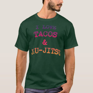 T-SHIRT J'AIME TACOS JIUJITSU