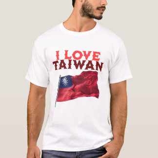 T-shirt J'aime Taïwan