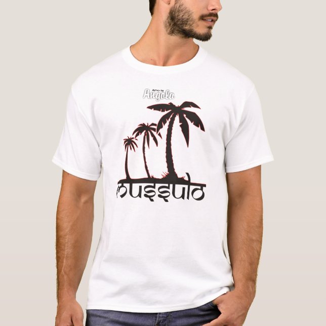 T-shirt - j'aime t'Angola - Mussulo (Devant)