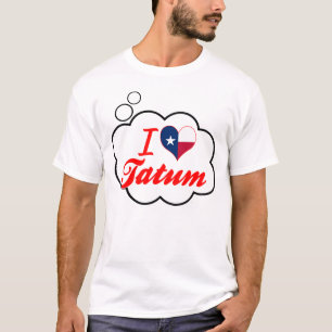 T-shirt J'aime Tatum, le Texas