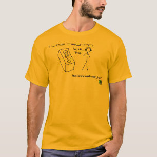 T-shirt J'aime techno.