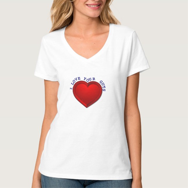 T-shirt J'Aime Tes entrailles (Devant)