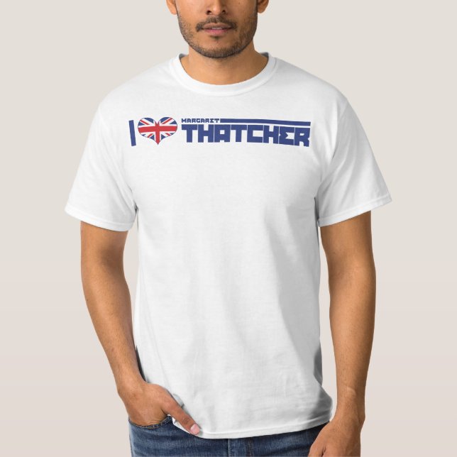 T-shirt J'aime Thatcher (Devant)